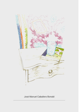 Ilustracción para el libro Poetas del 50