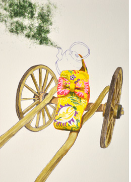 Ilustracción para cuentos de Horacio Quiroga