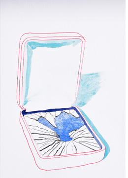 Ilustracción "Una exhibición peligrosa" de Carlos Edmundo de Ory